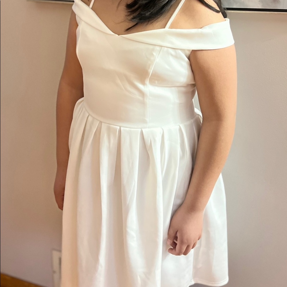 NWT medium white dress
